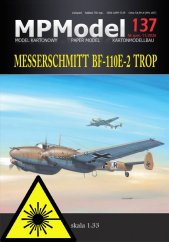 Messerschmitt Bf-110E-2 TROP - Laserové doplňky - kostra, detaily