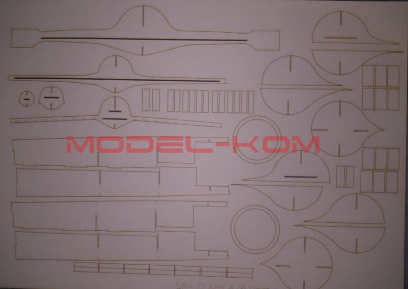 SR-71A - Laserové doplňky - kostra