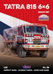 Tatra 815 6x6 - Dakar 1987 - 1:25