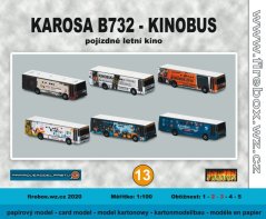 Kinobus - Karosa B732 (6 modelů)