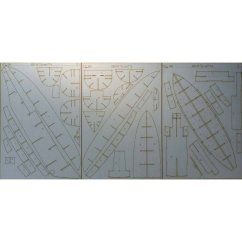 Mořský remorkér MB-15 ?r. 714 - Laserové doplňky - kostra