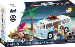 Volkswagen T2a Kombi - Plastová stavebnica COBI