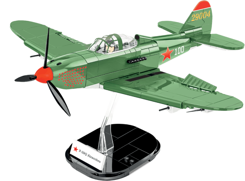Bell P-39Q Airacobra WWII - Plastová stavebnice COBI