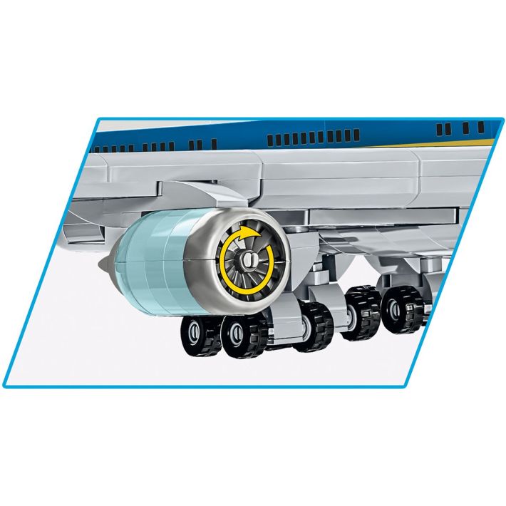 Boeing 747 - Air Force One - Plastová stavebnice COBI