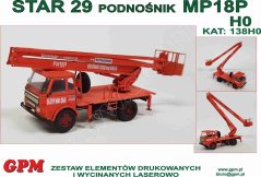 Star 29 MP18P - plošina