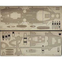 Furst Bismarck - Laserové doplňky - dřevěná paluba