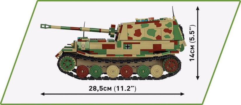 Panzerjäger Tiger (P) Sd.Kfz.184 Elephant WW II - Plastová stavebnice COBI
