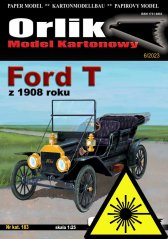 Ford T 1908 - Laserové doplňky - díly kol, detaily