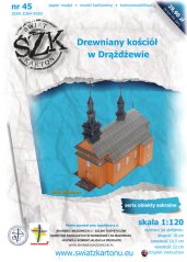 Dřevěny kostel v Drazdzewie