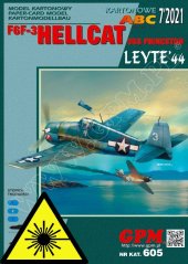 F6F-3 Hellcat Leyte 44 - Laserové doplňky - kostra