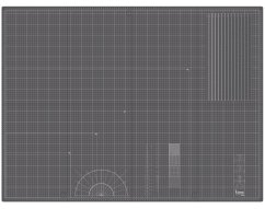 Řezací podložka - šedá A0, 1200 x 900, 2 mm - skládací