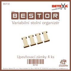 Upevňovací zámky 4ks