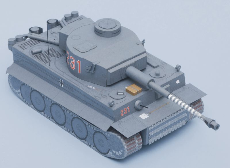 Německý těžký tank Tiger VI Pz.Kpfw