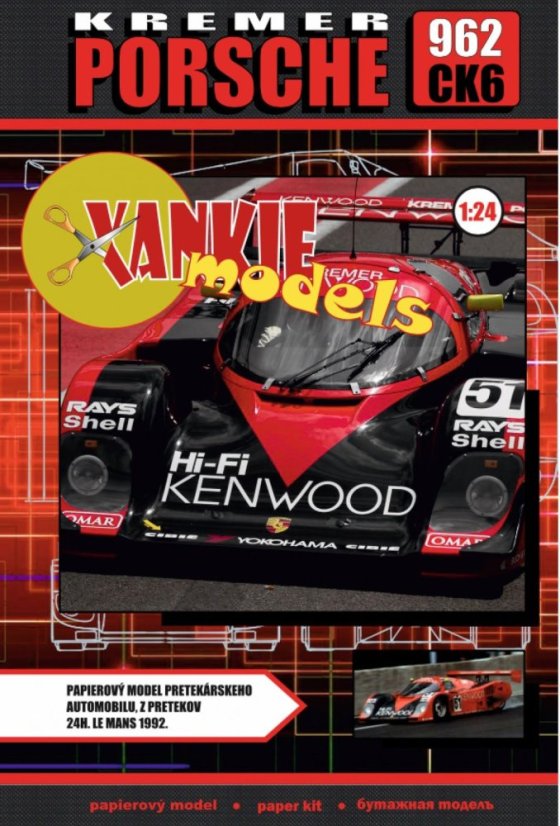 Porsche 962 CK6 Le Mans 1992