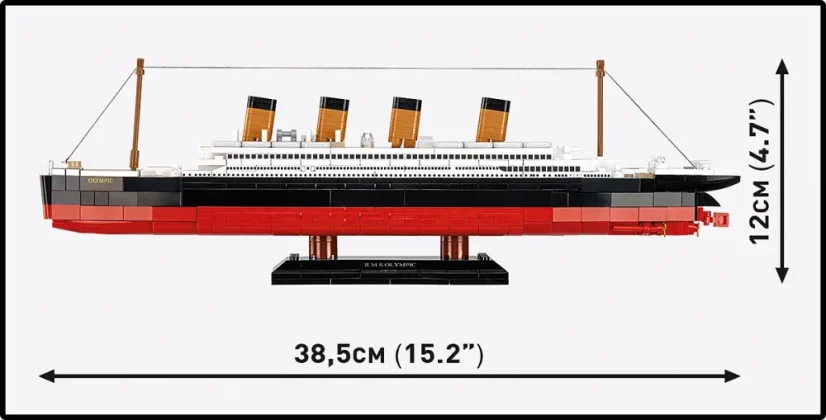 R.M.S. Olympic – Plastová stavebnica COBI