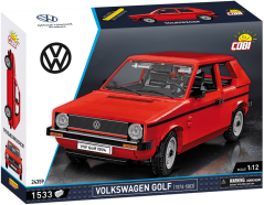 Volkswagen Golf 1974, 1:12 - Plastová stavebnice COBI