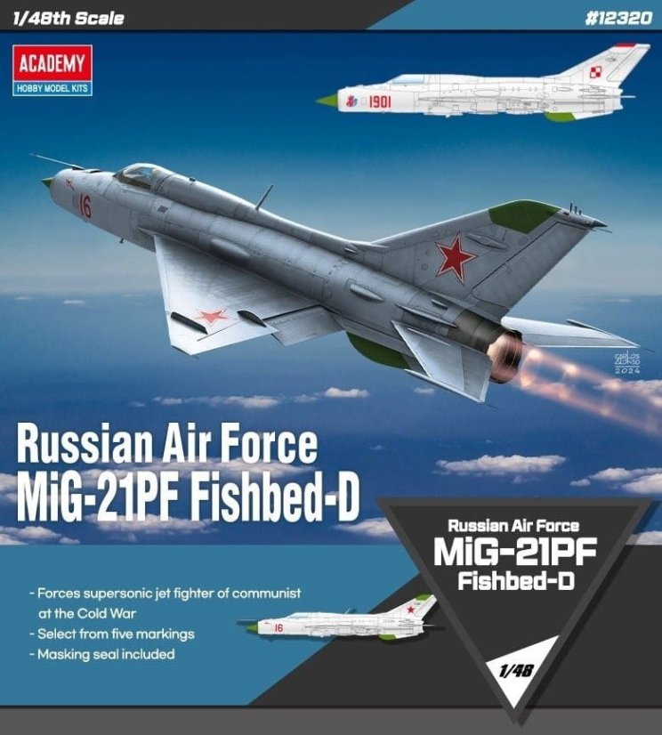 Russian Air Force MiG-21PF Fishbed-D