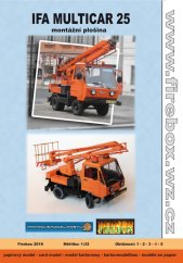 IFA Multicar 25 - montážní plošina
