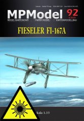 Fieseler FI-167 - Laser accessories - skeleton, details