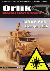 MRAP 6x6 Cougar HEV - Laserové doplňky - kostra, detaily, dezény