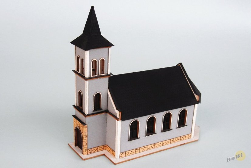 Kostel Křišťanovice - Měřítko: 1:160