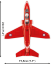 BAE Hawk T1 RED ARROW - Plastová stavebnice COBI