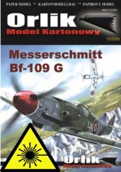 Messerschmitt BF-109 G - Laserové doplňky - kostra