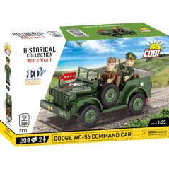 Velitelské vozidlo Dodge WC-56 WWII - Plastová stavebnice COBI