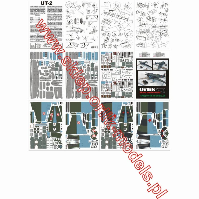 Cvičný letoun Ut-2 (2 modely)