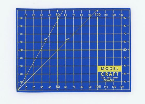 Řezací podložka - modrá A6, 140x100 mm, 3mm