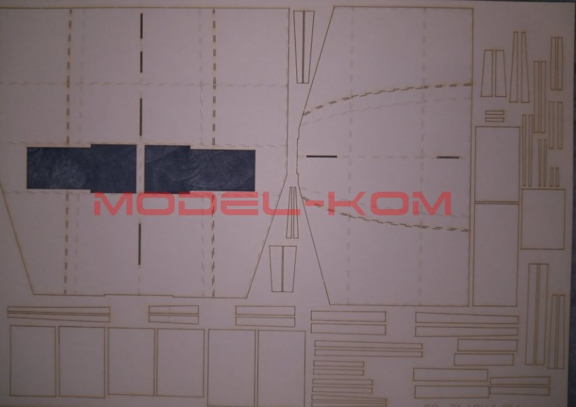 SR-71A - Laserové doplňky - kostra