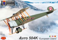 Avro 504K "European Users" 1/72