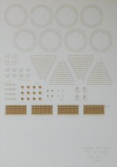 Krytý nákladní vůz řady Z ČSD - Laserové doplňky - detaily, díly kol