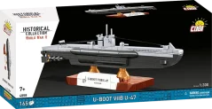 Nemecká ponorka U-Boot VIIB U-47 WWII - Plastová stavebnica COBI