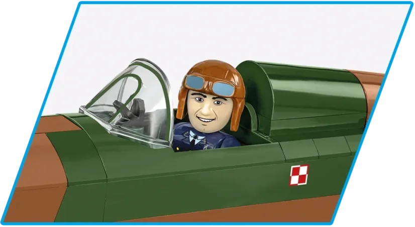 Hawker Hurricane No.302 WWII- Plastová stavebnice COBI
