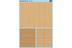 AK Interactive - LIGHT WOOD DECAL (1:48, 1:35, 1:32) - AK9081 – detail 1