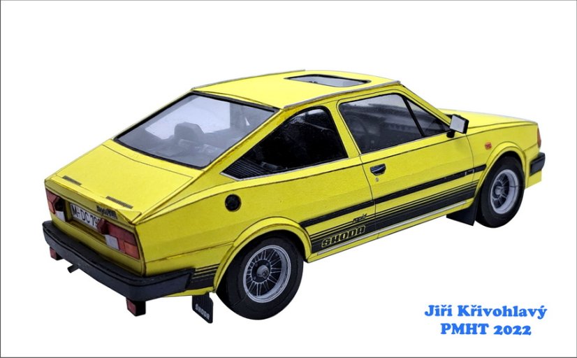 Škoda Rapid 136 (1987) - žltá