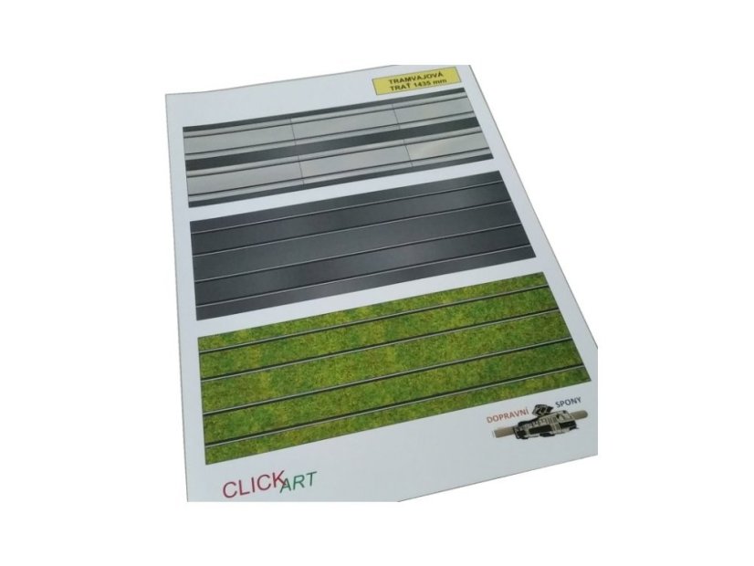 Tramvajová trať 1:87