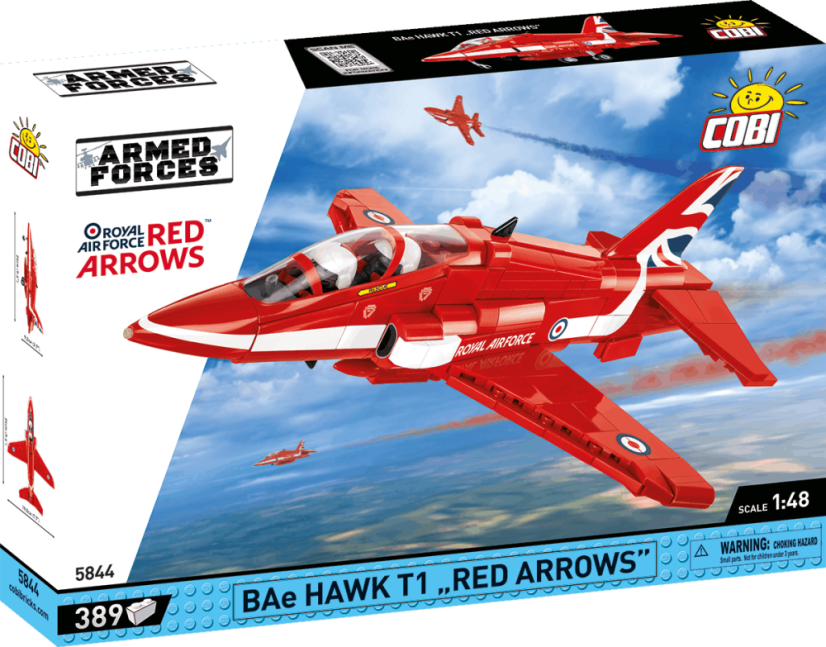 BAE Hawk T1 RED ARROW - Plastová stavebnice COBI