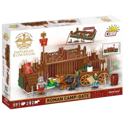 Rímsky tábor - Brána - Plastová stavebnica COBI