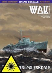 Torpédoborec HNoMS Eskdale - Laserové doplňky - zábradlí