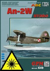 Antonov AN-2W Hydro - Laserové doplňky - kostra
