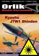 Kyushu J7W1 Shinden - Laserové doplňky - kostra, detaily