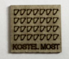 Kostel Nanebevzetí Panny Marie v Mostě - Laserové doplňky