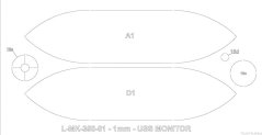 USS MONITOR 1862 - Laserové doplňky