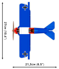 Fokker D. VII - Plastová stavebnice COBI