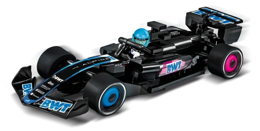 BWT Alpine F1 Team Car - Plastová stavebnice COBI