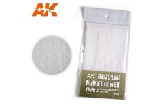 AK Interactive - Bílá kamuflážní síť, typ 2 (CAMOUFLAGE NET WHITE TYPE 2) - AK8063