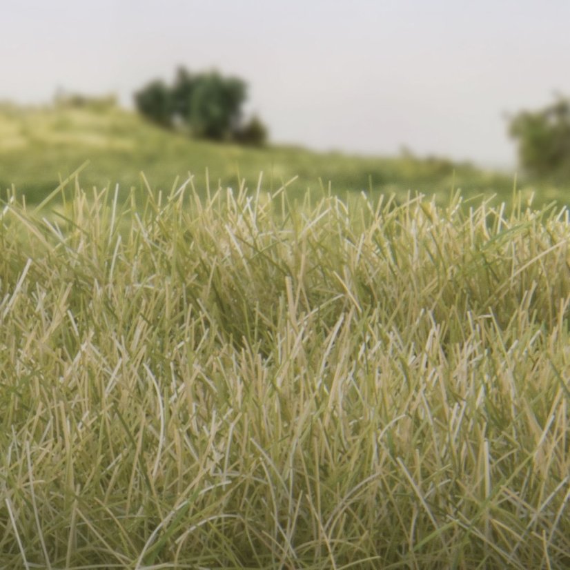 Statická tráva - Světle zelená - 12mm