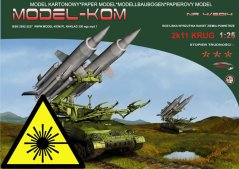 Raketový komplet 2K11 Krug - Laserové doplňky - kostra